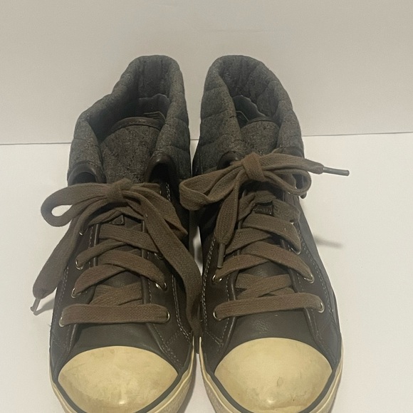 Aldo Black Quilted High-Top Sneakers - Picture 2 of 7